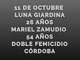 8 femicidios en 5 dias