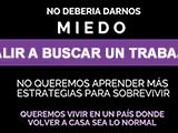 No queremos seguir contando v�ctimas